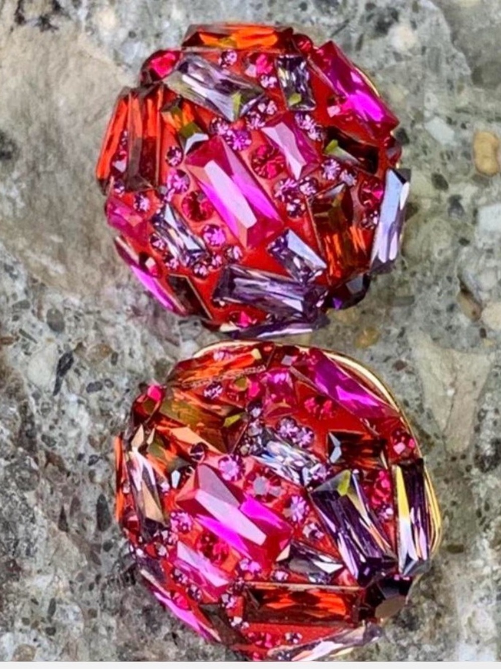 New kate spade Baguette Multicolored Stone Studs - Picture 10 of 11